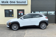 Hyundai 2021 Kona with professional window tint in North Bay